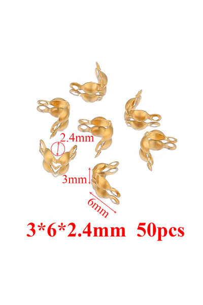 Choice ذهب 2.4 مم 50-100 قطعة من سلسلة كرات من الفولاذ المقاوم للصدأ من الذهب...