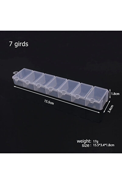 Choice 7 grids box 6-32 Compartments Plastic Storage Box Organizer Jewelry Co...