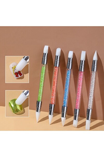 Choice مجموعة من 5 قطع C 1/5 قطع من أقلام نحت فن الأظافر ذات الطرف المزدوج من...