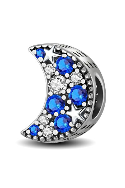 Choice TCE0507P9 925 Sterling Silver Cute Star Moon Series Charms Beads Fit D...