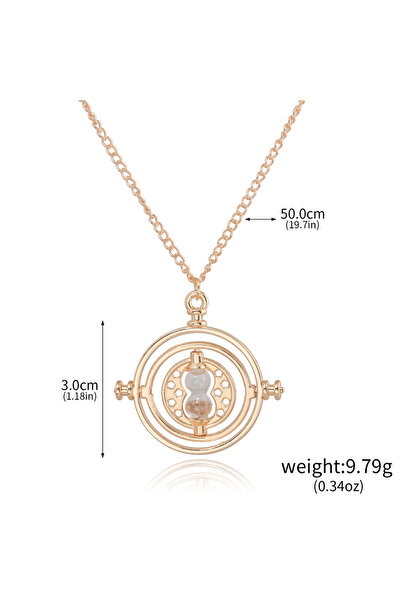 Choice N00147-01 محول الوقت الفلكي، قلادة مؤقتة كلاسيكية، ساعة رملية قابلة لل...