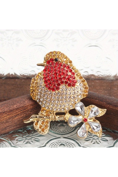 Choice None Fashionable Elegant Individual Luxurious High-end Bird Brooch Sta...