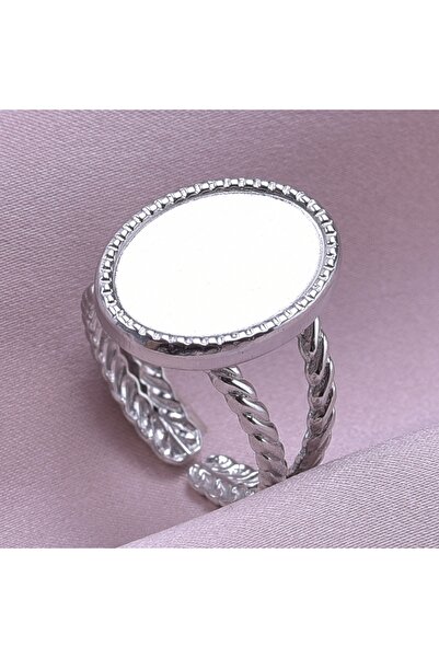 Choice J284-S 5 قطع معدنية قصيرة عالية الجودة بلون فضي بدون بهتان وفتحة حلقة قابلة للتعديل هندسة مربعة الشكل