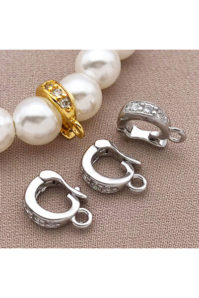 Choice مشبك بذور البطيخ الذهبي الأصلي ذو اللون الذهبي السميك والأبيض الفضي مق...