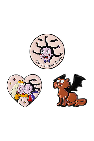 Choice AB2710 2-4 قطع/مجموعة دبابيس مينا لشخصية أنمي كلاسيكية مطلوبة من هامبو...