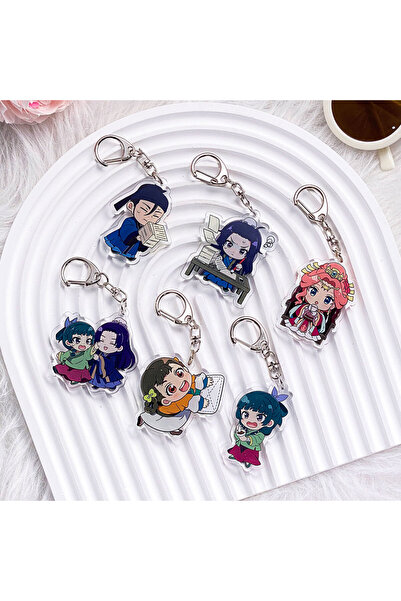 choice2 5cm 7 1/6PCS Anime The Apothecary Diaries Acrylic Car Keychain Cartoo...