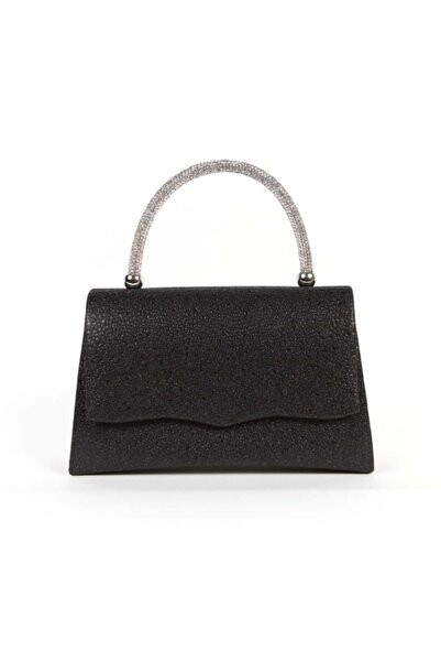 FERİS Black Clutch Handbag