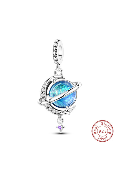 Choice KTC1441 قلادة خرز مكعب روبيك على شكل مخلب لطيف من الفضة الإسترلينية عي...