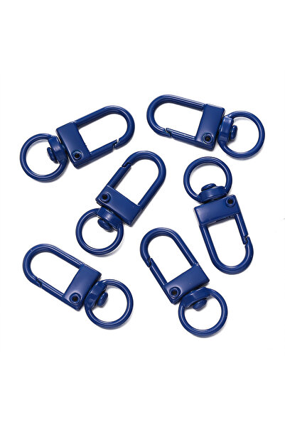 Choice أزرق داكن 10 قطع/مجموعة عالية الجودة ملونة من سبيكة مشبك جراد البحر خط...