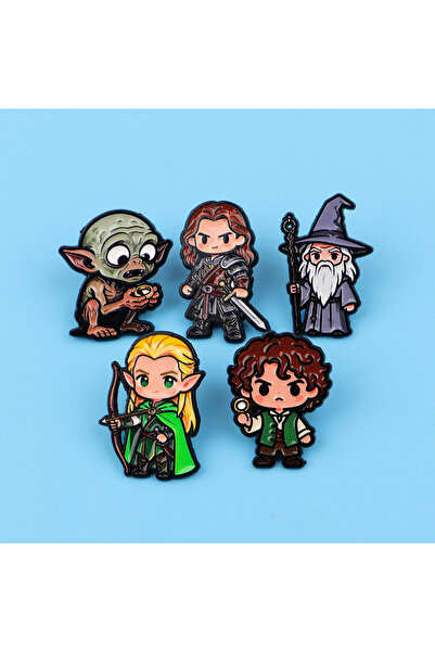 Choice 1 Cool Cartoon Boys Enamel Pin Cute Monster Brooches Woman Men Backpac...