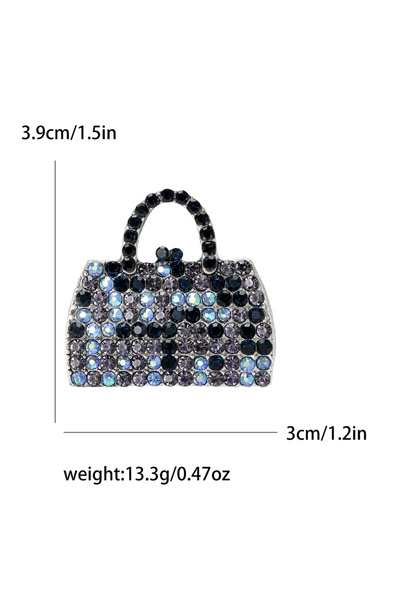 Choice Blue3982 دبابيس مينا لحقائب اليد للنساء دبابيس حقائب السيدات وحفلات ال...