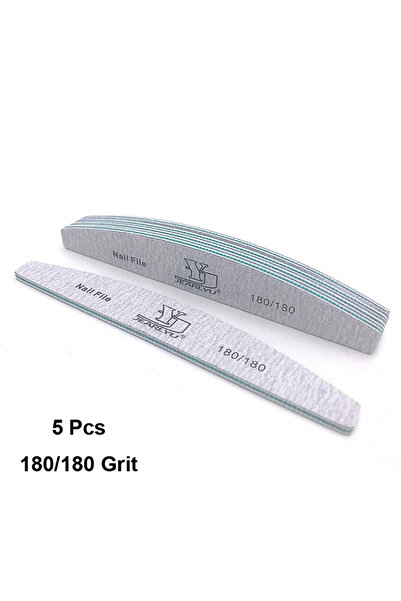 Choice مبرد أظافر 5 قطع/مجموعة من ألوان متنوعة من ليماس بحبيبات 80/100/150/18...