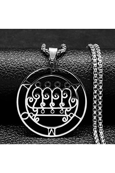 Choice Paimon 50 BOX SR 2024 Fashion Sigeal Sigil De Lucifer Stainless Steel ...