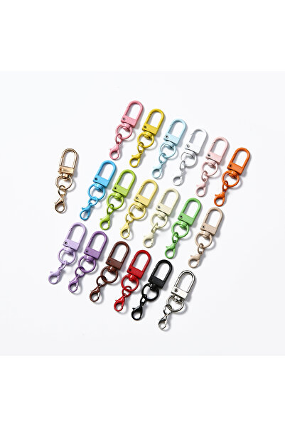 Choice 10 pcs Mixed color 10/50/100 pcs Metal Colorful Alloy Snap Lobster Cla...