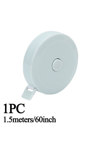 Choice11 قطعة واحدة من شريط قياس صغير دائري أزرق 1.5 متر/60 بوصة شريط قياس بل...