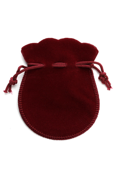 Choice أكياس هدايا مخملية برباط على شكل قرع، مقاس 7×9 سم، لون أحمر نبيذي، 10 ...