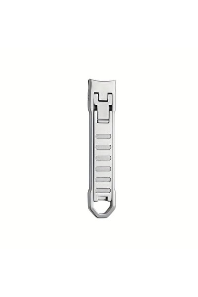 Choice1 Silvery 1pc Ultra-Thin Nail Clippers Collapsible Portable Travel Fing...