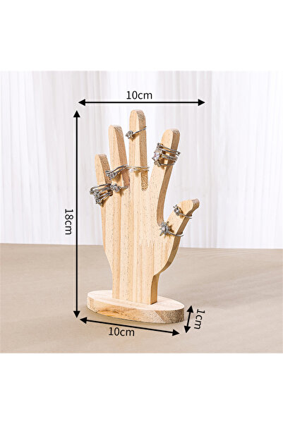 Choice Wood hand Hand Form Jewelry Display,Multifunctional Jewelry Rack,Finge...