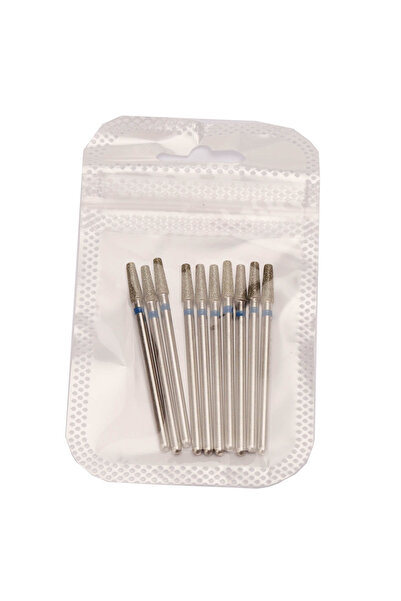 Choice1 NO2 10pcs/pack Diamond Nail Drill Bit Set Electric Milling Cutters Fo...