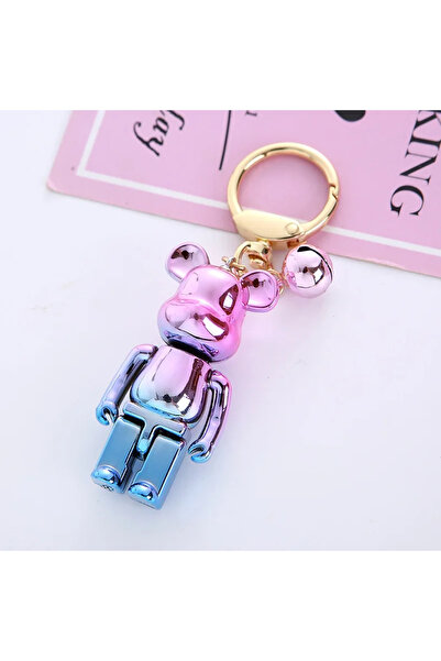 Choice سلسلة مفاتيح على شكل دب عنيف ناعم من الكرتون بطول 6 سم، سلسلة مفاتيح ع...