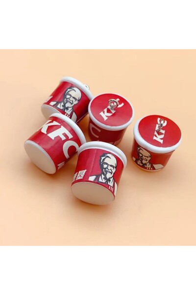 Choice 1 10 قطعة/الوحدة الراتنج 3D الغذاء هامبورغ البطاطس المقلية سحر ل أساور القرط صنع المجوهرات DIY Craf.