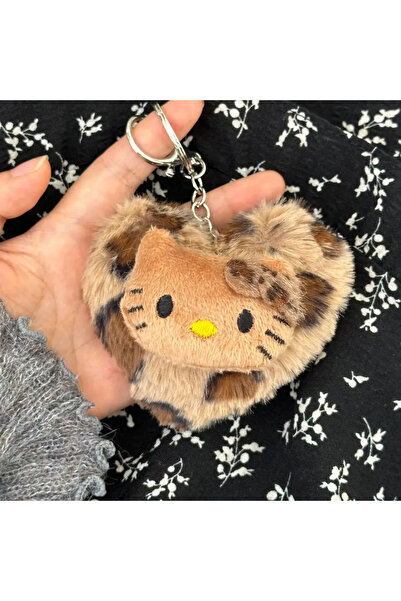 Choice حقيبة دمية قطة من القطيفة بطبعة جلد الفهد جديدة لطيفة لفصل الخريف والش...