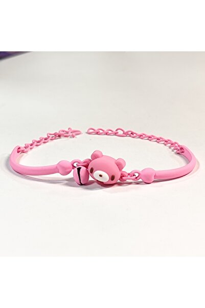 Choice أساور الدب الكئيب الوردية (وردي/أسود/أبيض) مع حُلي جميلة وأجراس صغيرة....