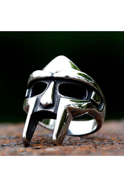 Choice 7 حلقات قناع MF Doom كلاسيكية عتيقة بنمط الهيب هوب القوطي للرجال والأو...