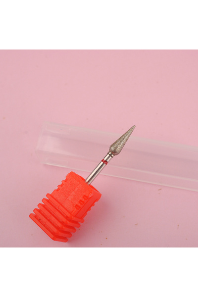 Choice F 1Pcs Diamond Cuticle Clean Burr Nail Drill Bit For Manicure Round Co...