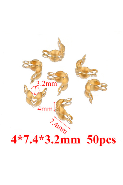 Choice ذهب 3.2 مم 50-100 قطعة من سلسلة كرات من الفولاذ المقاوم للصدأ من الذهب...
