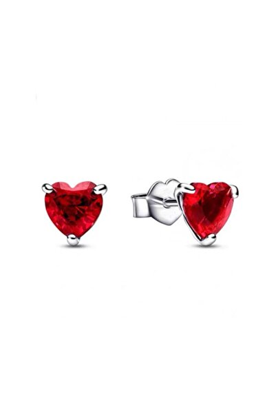 Choice B3678 أقراط قلادة من الزركون الملون بالفضة S925 جديدة مناسبة لعيد الحب...