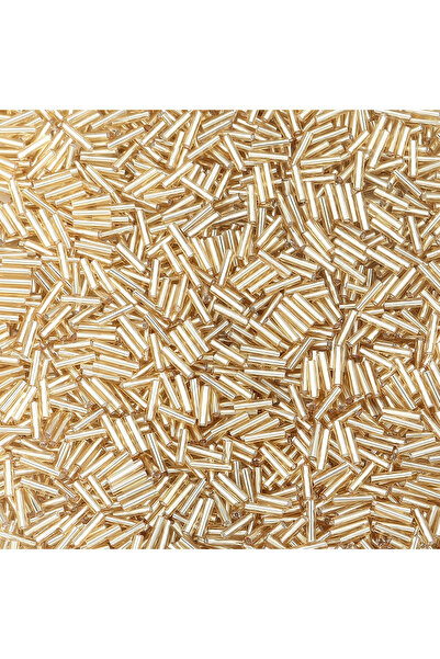 Choice 225 قطعة من خرز البذور الزجاجي الملون باللون الذهبي الفاتح على شكل أنب...