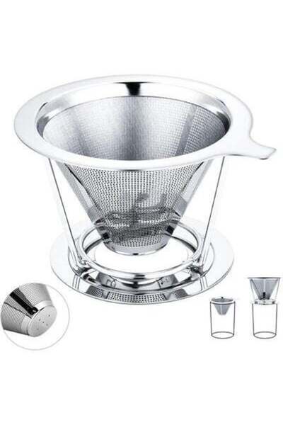 Arabest فلتر قهوة قابل لإعادة الاستخدام، سهل التنظيف