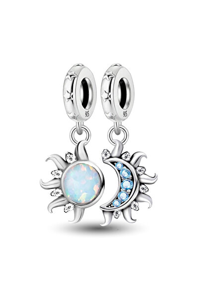 Choice TCE0052P14 قلادة على شكل قلب حب على شكل سلحفاة وقمر ونجمة وقمر ومحيط م...