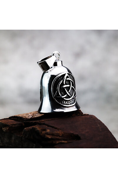 Choice سلسلة مفاتيح على شكل جرس مكون من 42 حرفًا لأجنحة الملاك للرجال، إكسسوارات طرد الأرواح الشريرة، مناسبة لركوب الدراجات النارية والبانك