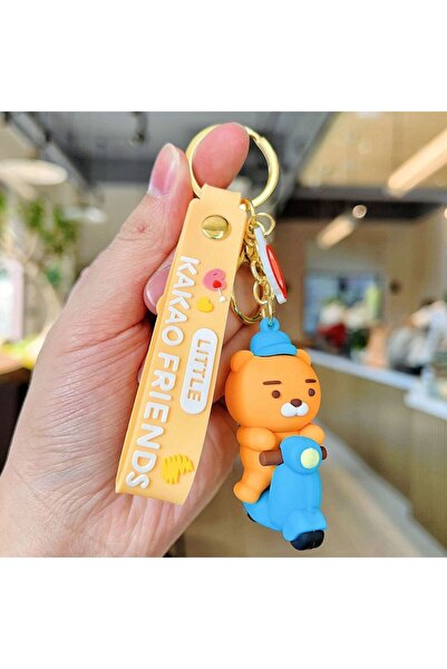 Choice 6 سم 4 سلاسل مفاتيح تشونسيك كوكا تماثيل سيليكون سلاسل مفاتيح السيارة و...