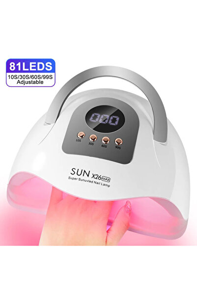 Choice EU SUN X26 MAX Professional 81-LED UV Nail Lamp Sun X26 MAX: Auto Sens...