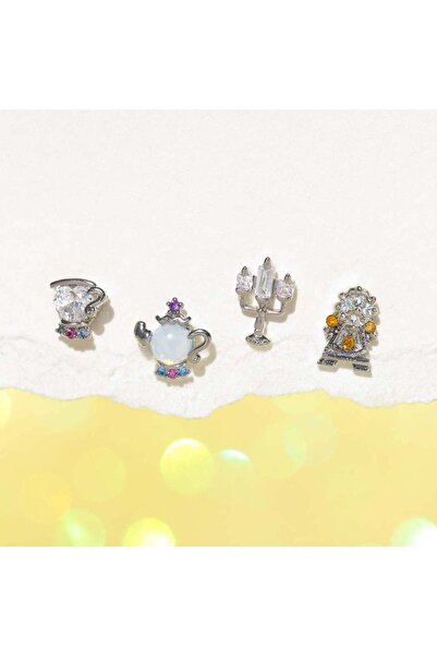 Choice style B New ins Cute Cartoon Princess Earrings Set For Women Girl Fash...