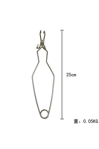 Choice كماشة تثبيت وعاء ذوبان الذهب من الفولاذ المقاوم للصدأ بطول 25 سم، وعاء...