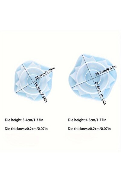 Choice قالب صينية من قطعتين، حامل كيك من الراتنج، قالب صينية من الراتنج الإيبوكسي، رف تخزين الكيك، قالب صينية طبق