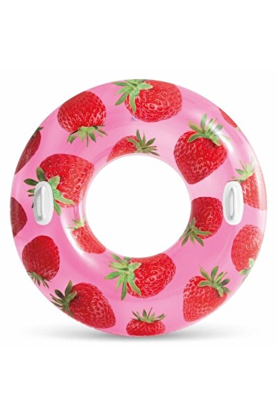 Intex Inflatable Swim Ring, Strawberry Design, Ø 107 cm
