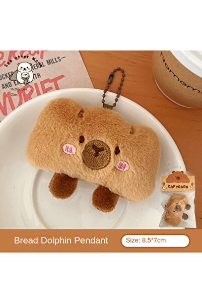 Choice قلادة طعام إبداعية على شكل دولفين على شكل دمية كرتونية للبنات، قلادة ط...