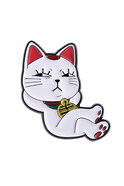 Choice النمط 1: دبابيس مينا على شكل قطة الجدة من أنمي داندان توربو الياباني، ...