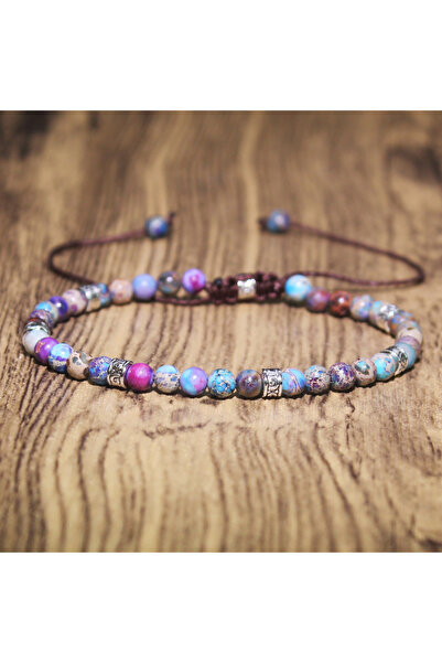 Choice 1 قطعة ملونة من الأحجار الطبيعية الأكثر مبيعًا على شكل زهرة أرجوانية ب...