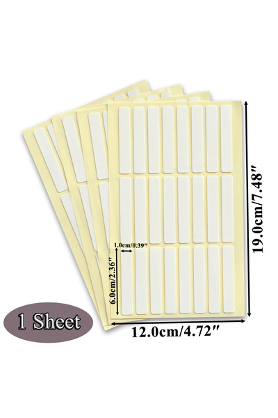 Choice شريط لاصق للأظافر الكريستالية مزدوج الجوانب، من 1 إلى 100 شريط، مصنوع ...