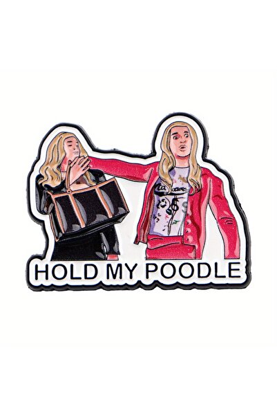 Choice دبوس مينا فيلم مضحك "Hold My" بروش Pines Lapel Pins شارة على حقيبة الظ...