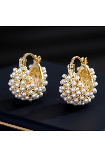Choice WC1708-1 Dazzling Artificial Pearl Earrings Premium Luxury Design Time...