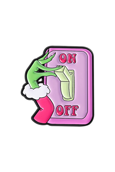 Choice دبوس مطلي بالمينا على شكل قلب وحش أخضر رقم 3، شخصيات متحركة، دبابيس عي...