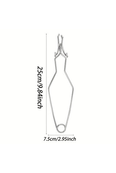 Choice 1pc High-Temp Quartz Crucible Clip and Melting Bowl Set for Gold Silve...