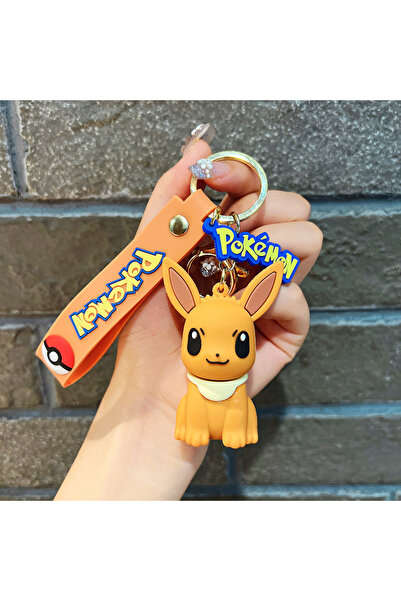 Miniso سلسلة مفاتيح بوكيمون الجديدة KC3126 2025 مقاس 6 سم، قلادة على شكل بطة ...